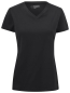 Preview: Damen Manzanita V-Ausschnitt Shirt, schwarz